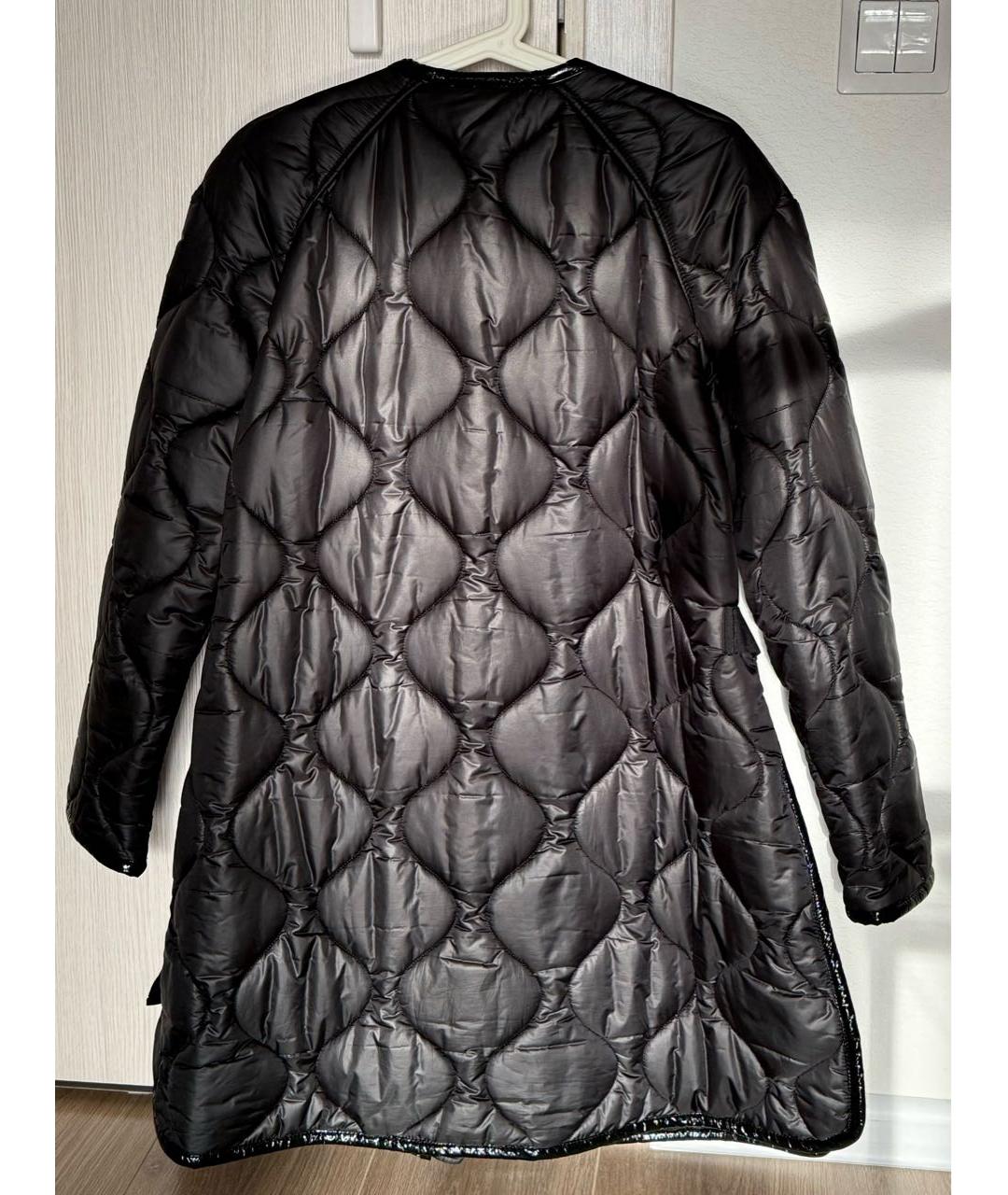 ERMANNO SCERVINO Черный полиэстеровый пуховик, фото 3