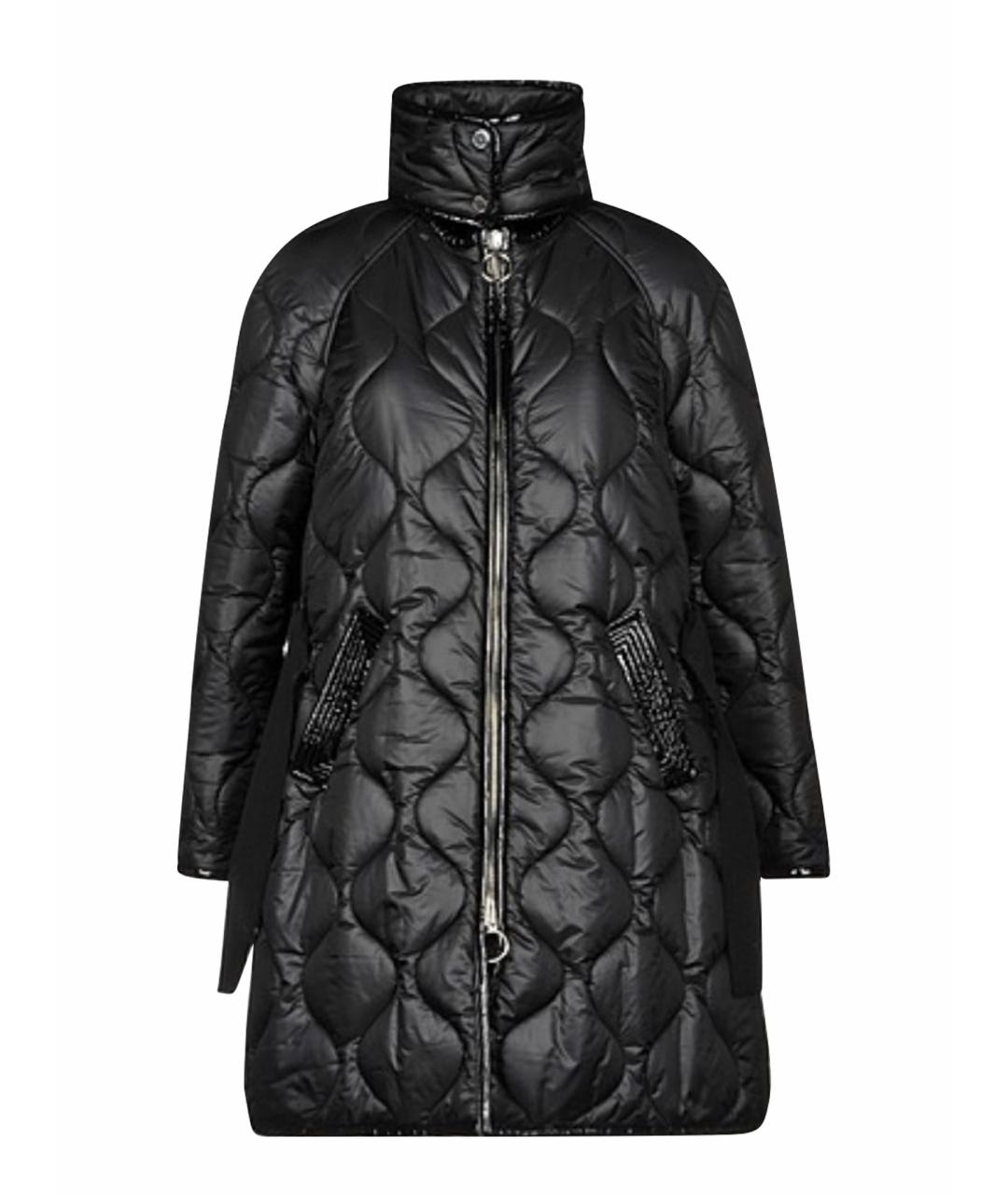 ERMANNO SCERVINO Черный полиэстеровый пуховик, фото 1