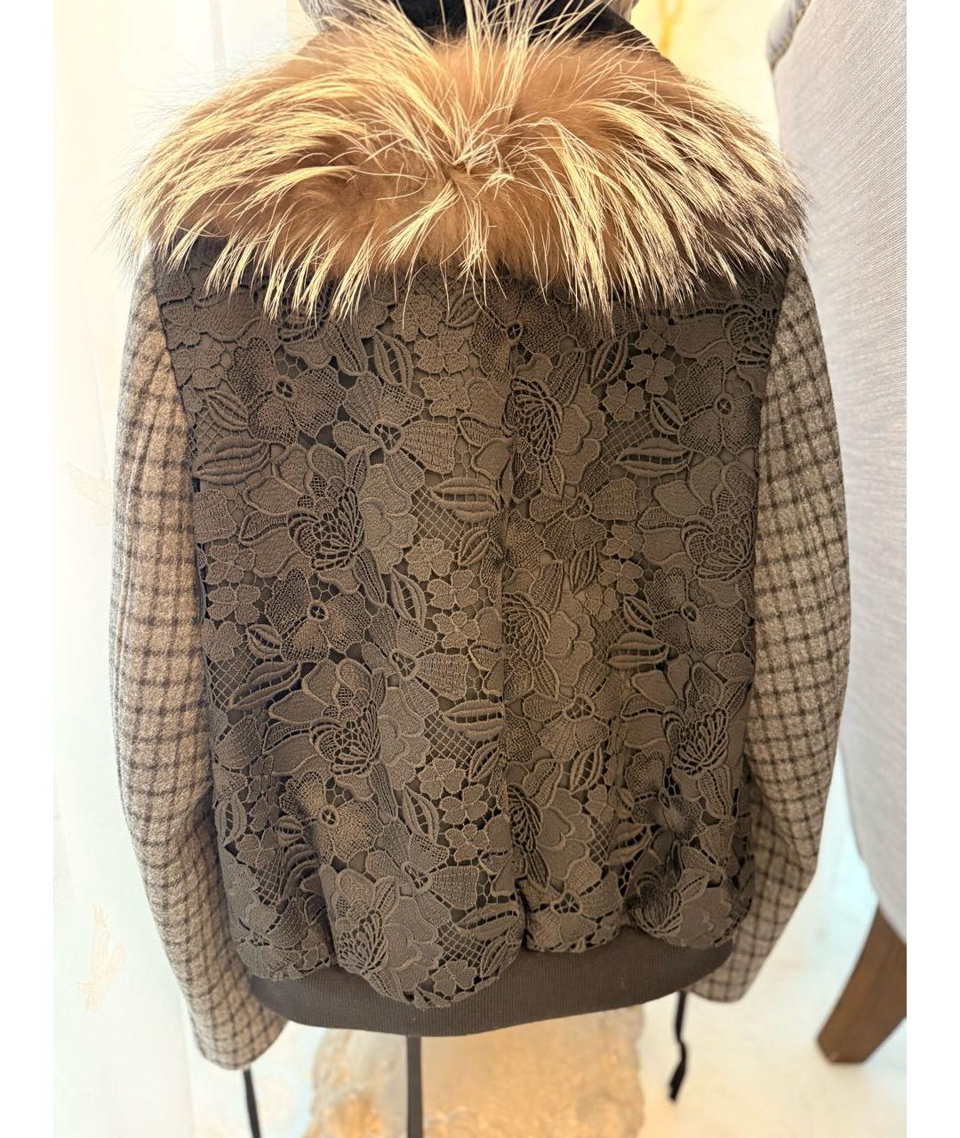 NO. 21 Черная шерстяная куртка, фото 2