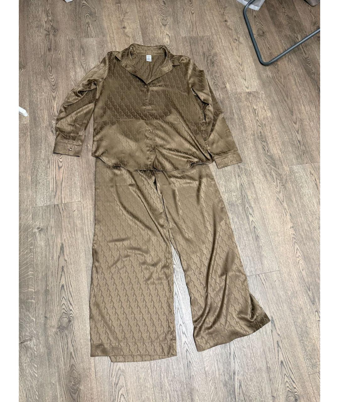 CALVIN KLEIN Коричневая пижамы и сорочки, фото 8