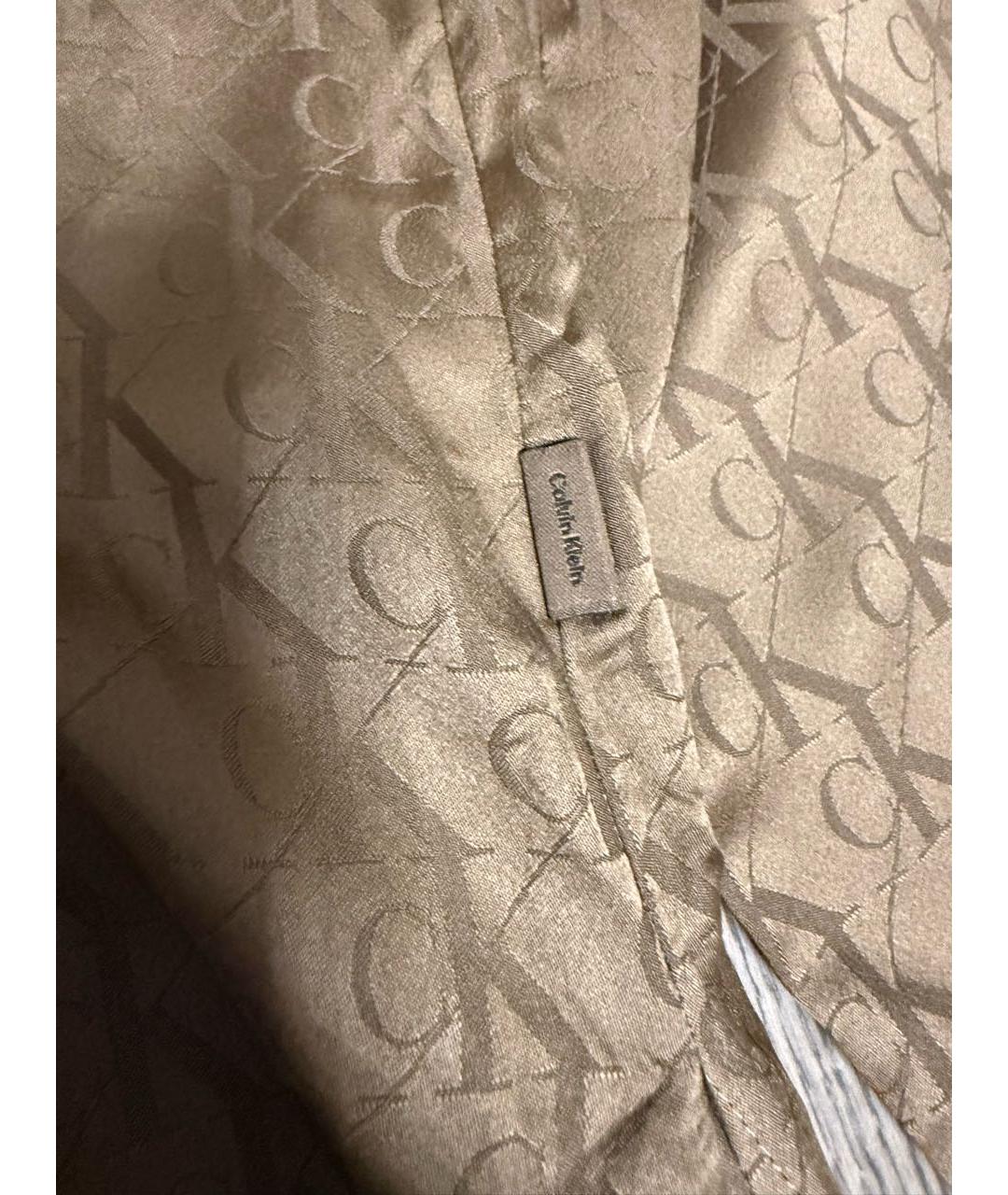 CALVIN KLEIN Коричневая пижамы и сорочки, фото 4