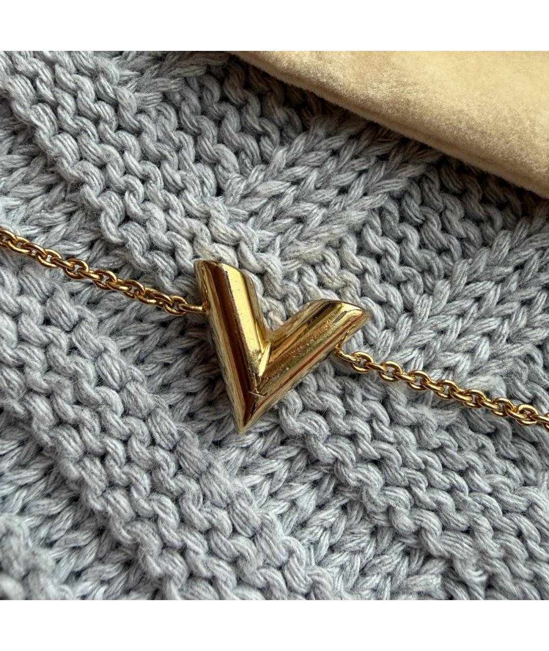 LOUIS VUITTON Золотой браслет, фото 3