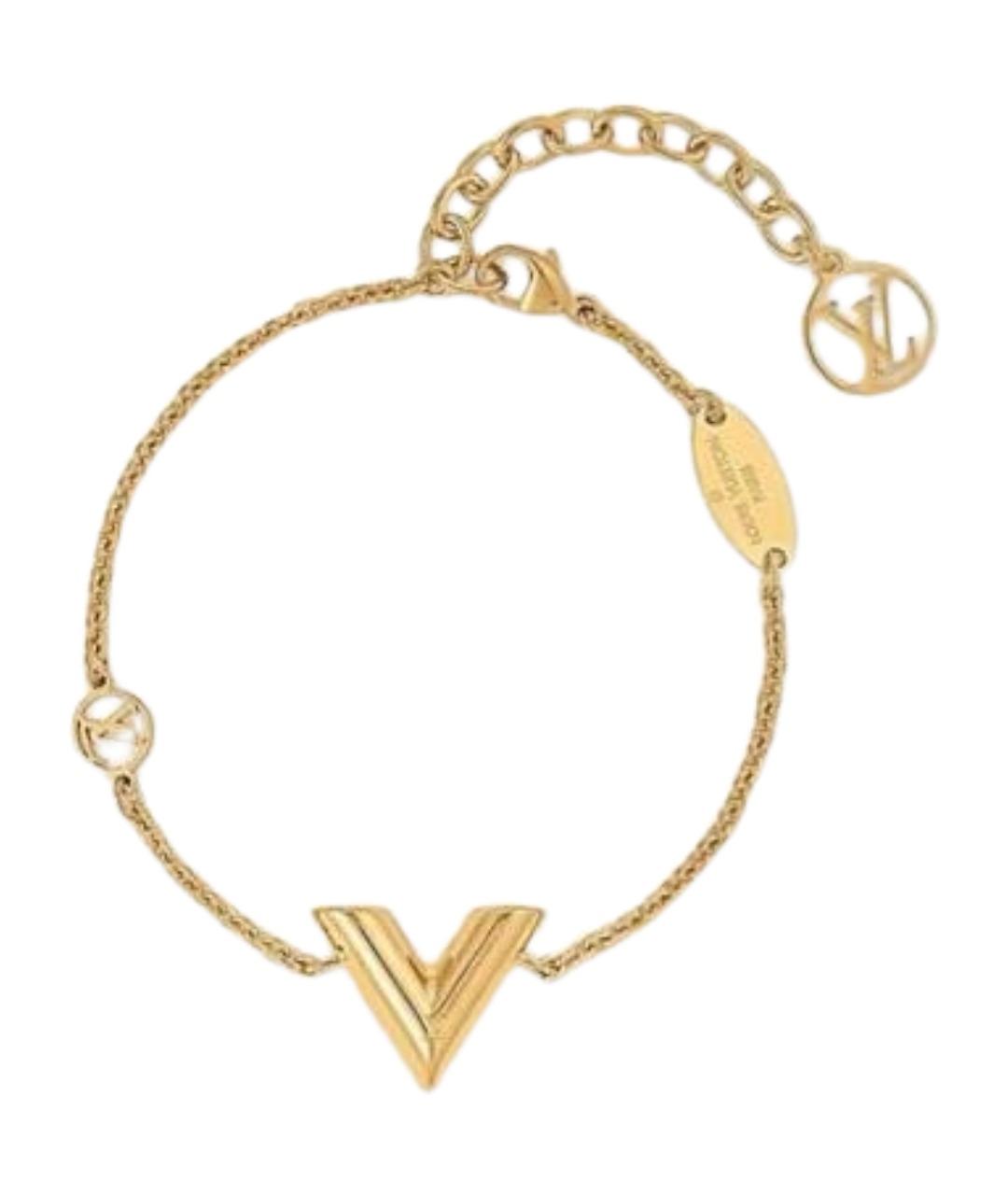 LOUIS VUITTON Золотой браслет, фото 1