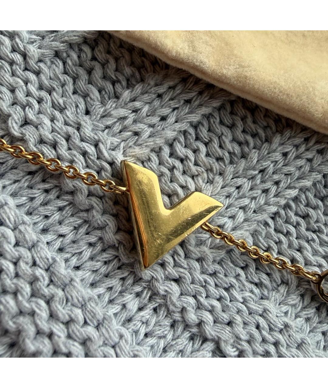 LOUIS VUITTON Золотой браслет, фото 4