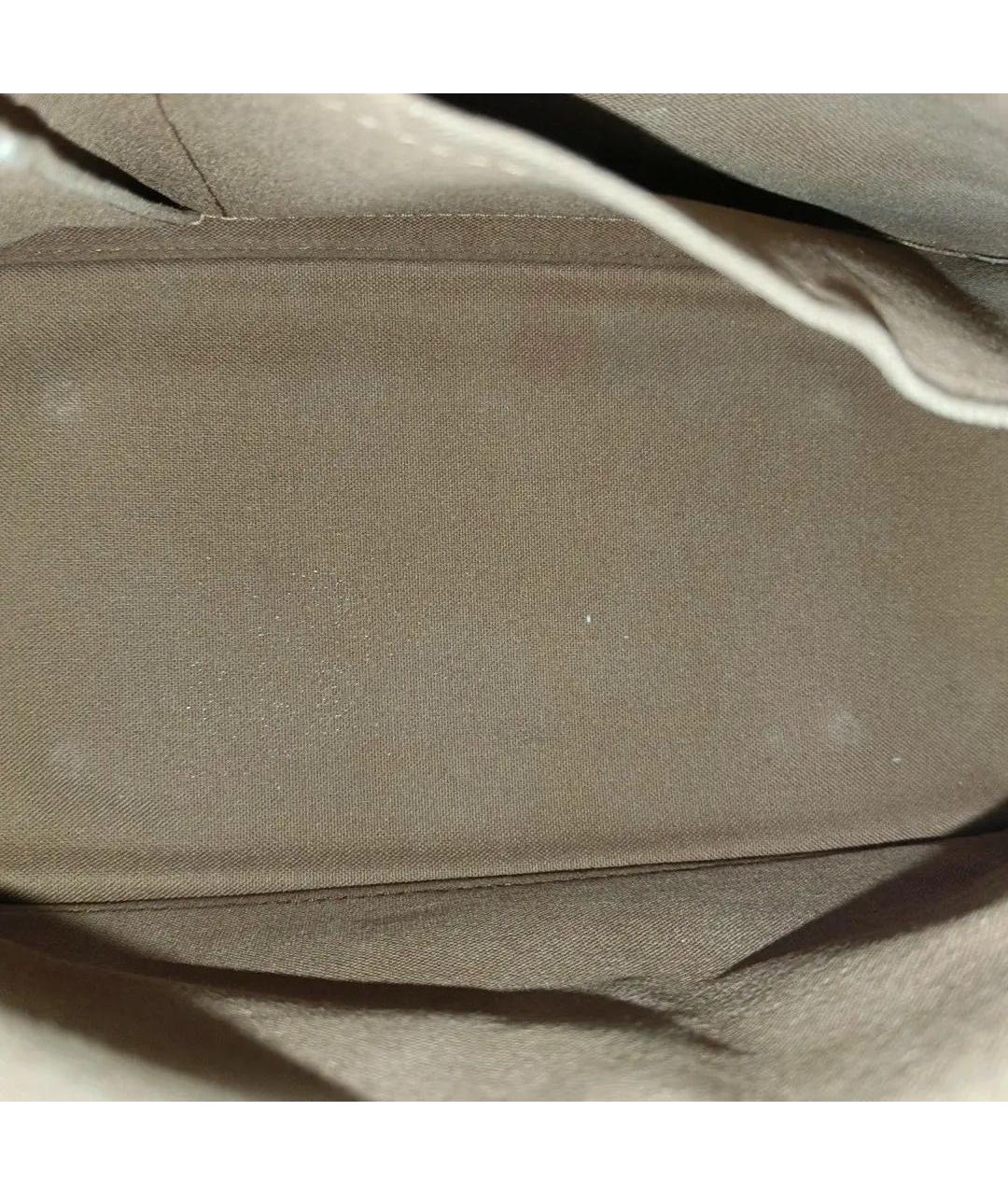 LOUIS VUITTON Коричневая сумка с короткими ручками, фото 5