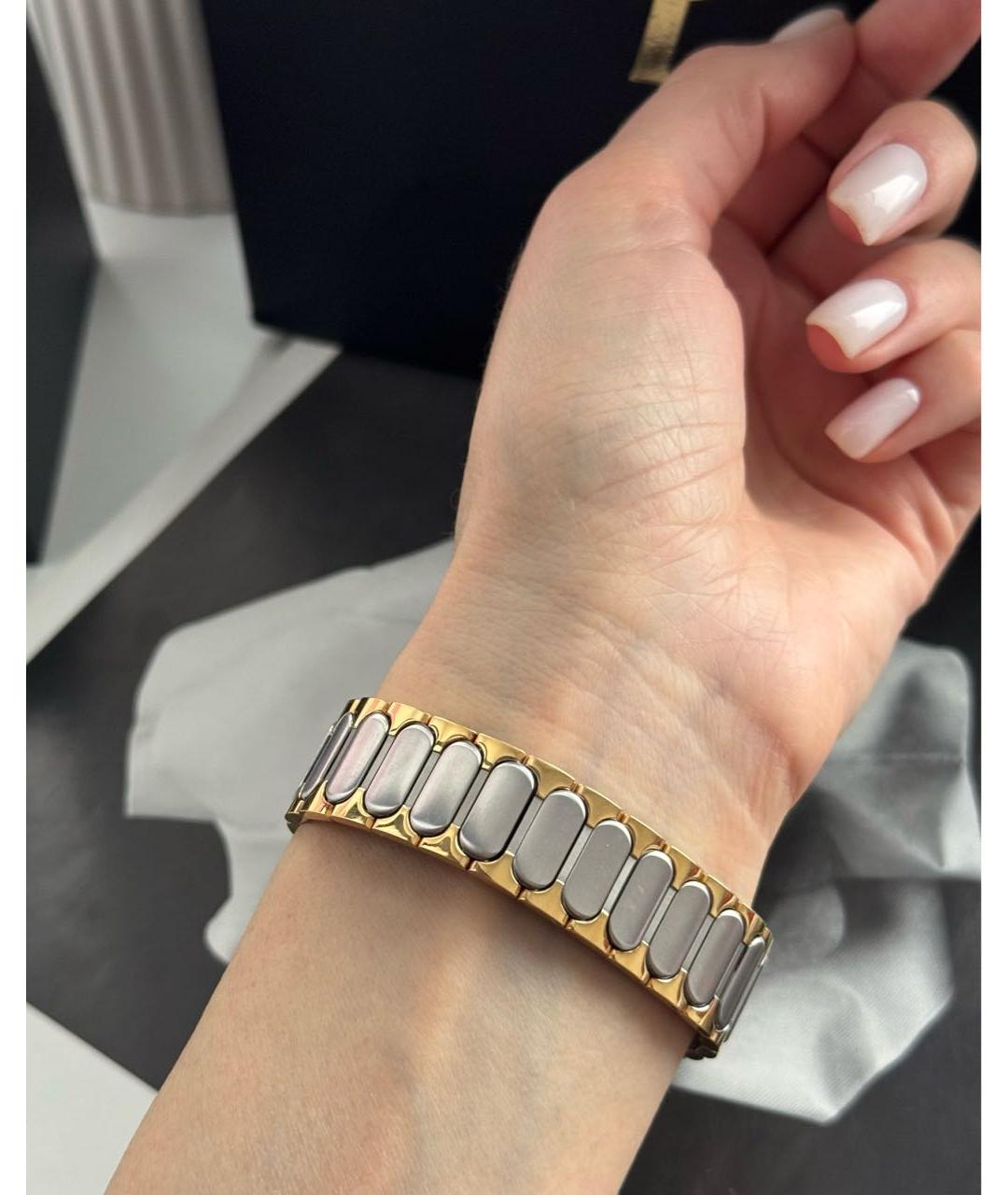 SAINT LAURENT Золотые позолоченные часы, фото 8