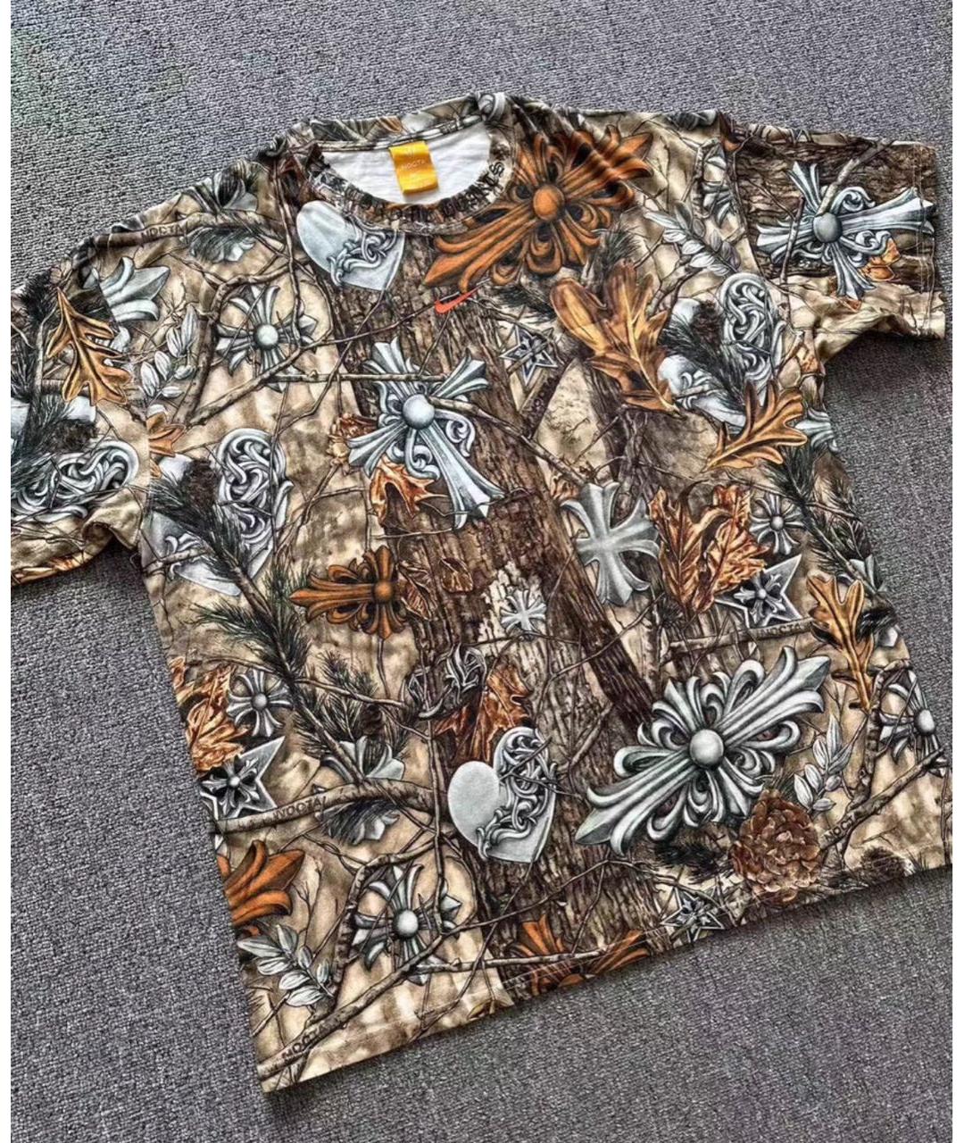 CHROME HEARTS Мульти хлопковая футболка, фото 3