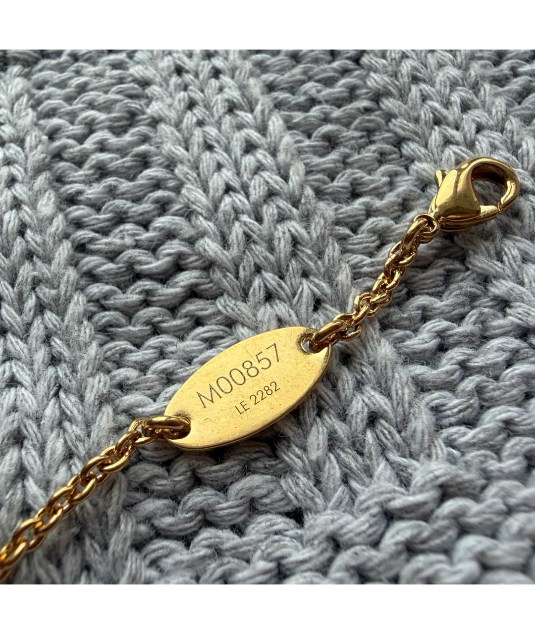 LOUIS VUITTON Золотое колье, фото 5