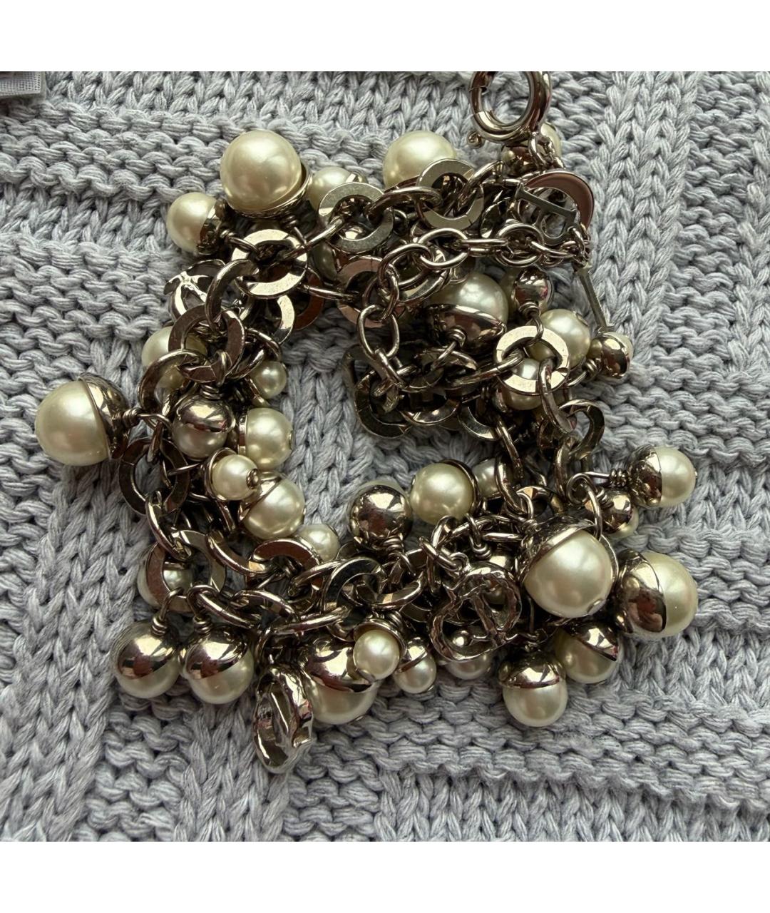 CHRISTIAN DIOR Серый браслет, фото 5