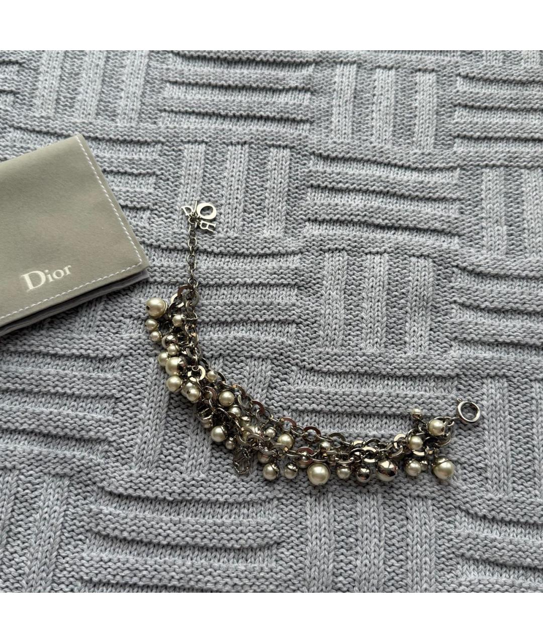 CHRISTIAN DIOR Серый браслет, фото 3