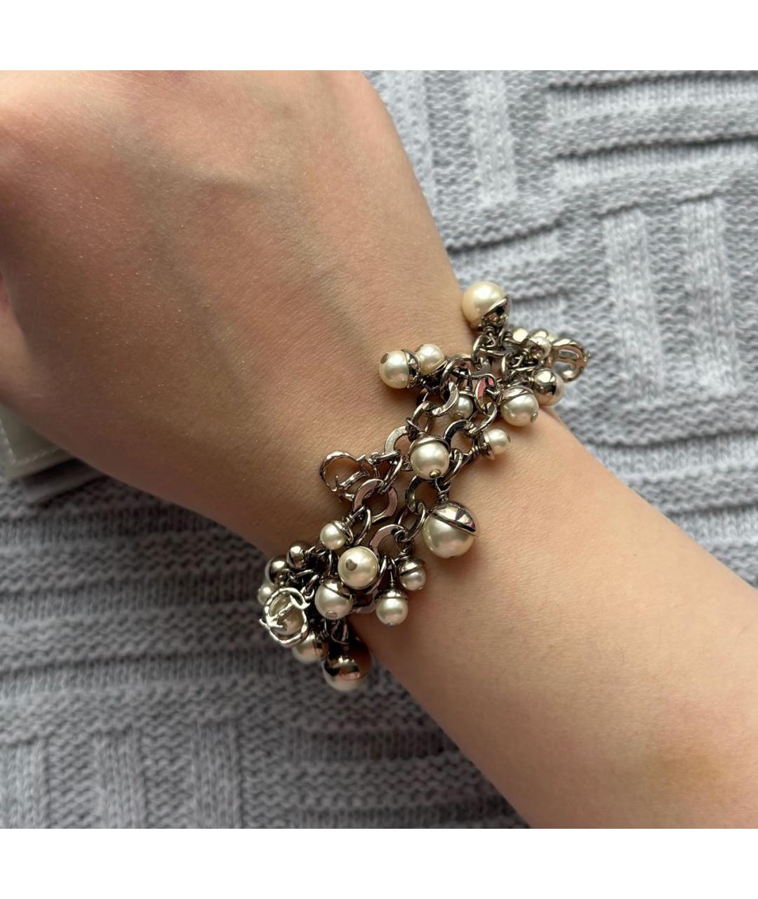 CHRISTIAN DIOR Серый браслет, фото 7