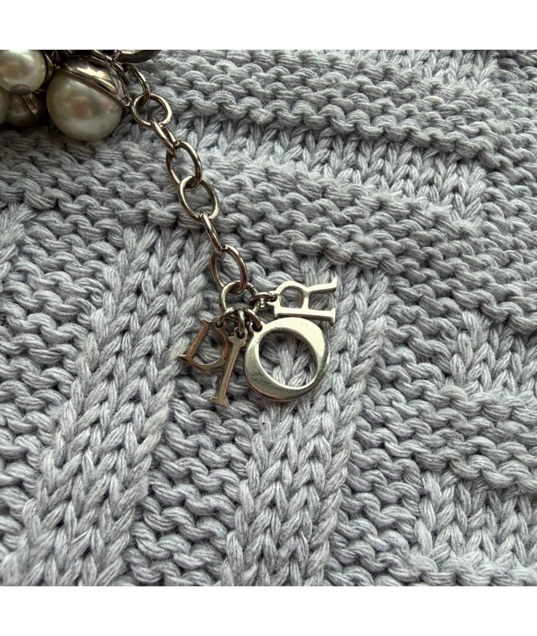 CHRISTIAN DIOR Серый браслет, фото 4