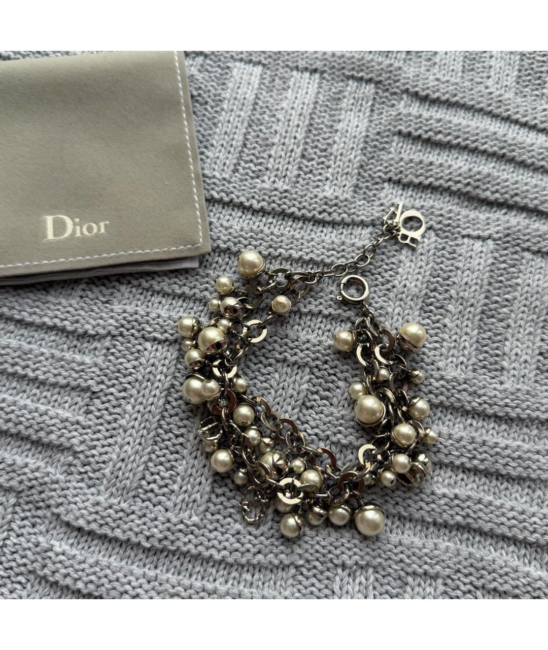 CHRISTIAN DIOR Серый браслет, фото 8