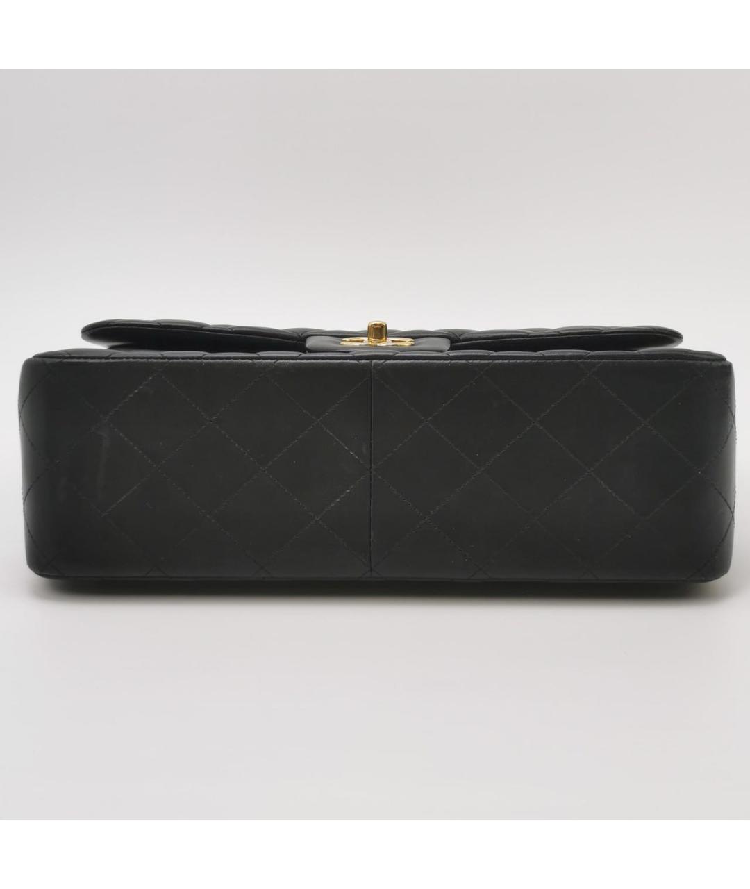 CHANEL Черная кожаная сумка через плечо, фото 5