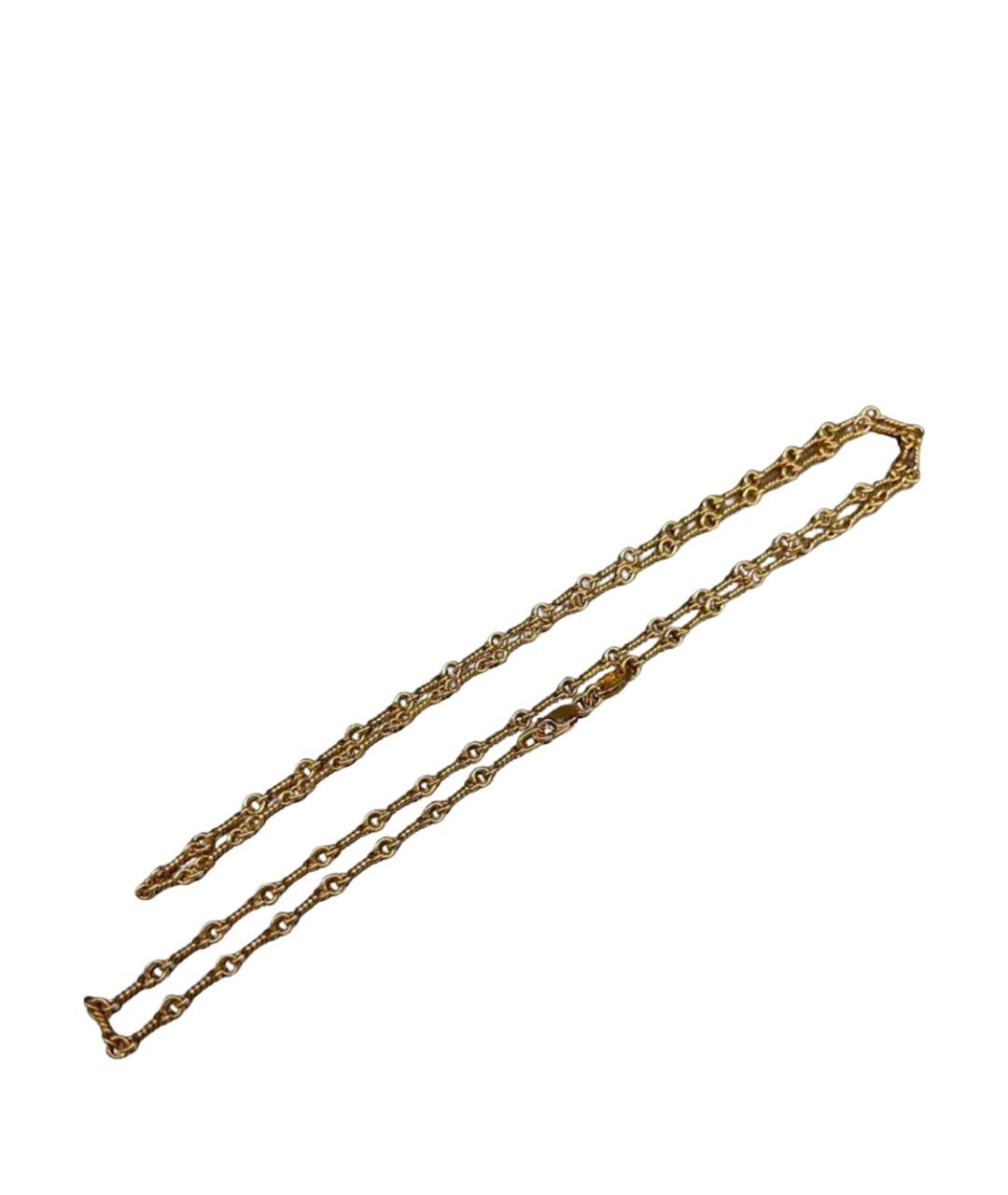 CHROME HEARTS Золотая цепочка/подвеска из желтого золота, фото 1