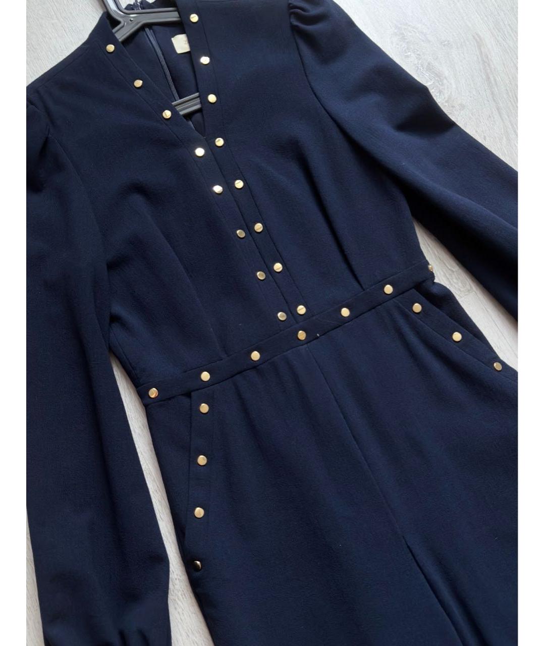 ZIMMERMANN Темно-синий шерстяной комбинезон, фото 4