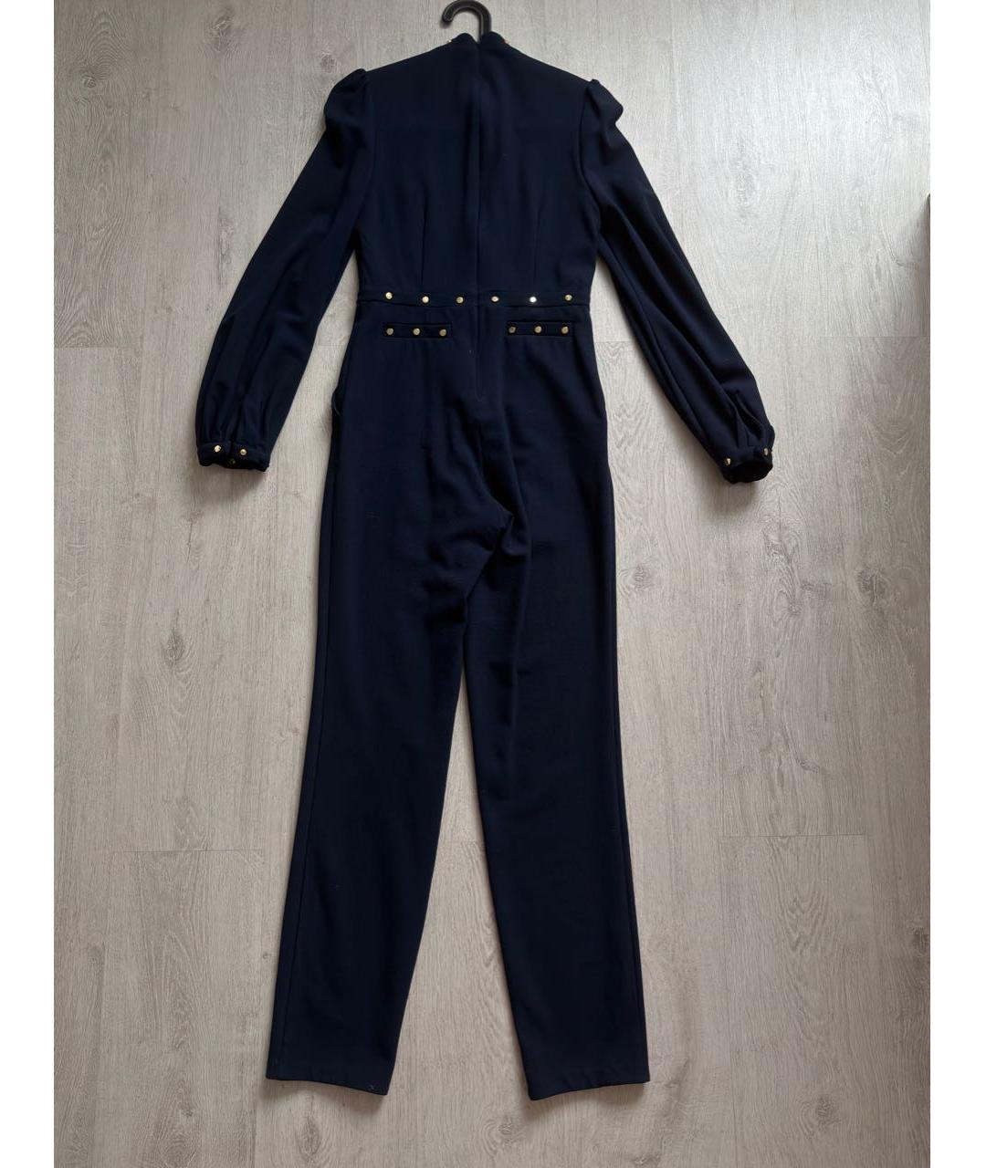 ZIMMERMANN Темно-синий шерстяной комбинезон, фото 2