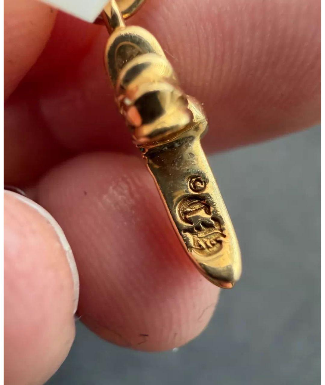 CHROME HEARTS Золотая цепочка/подвеска, фото 2