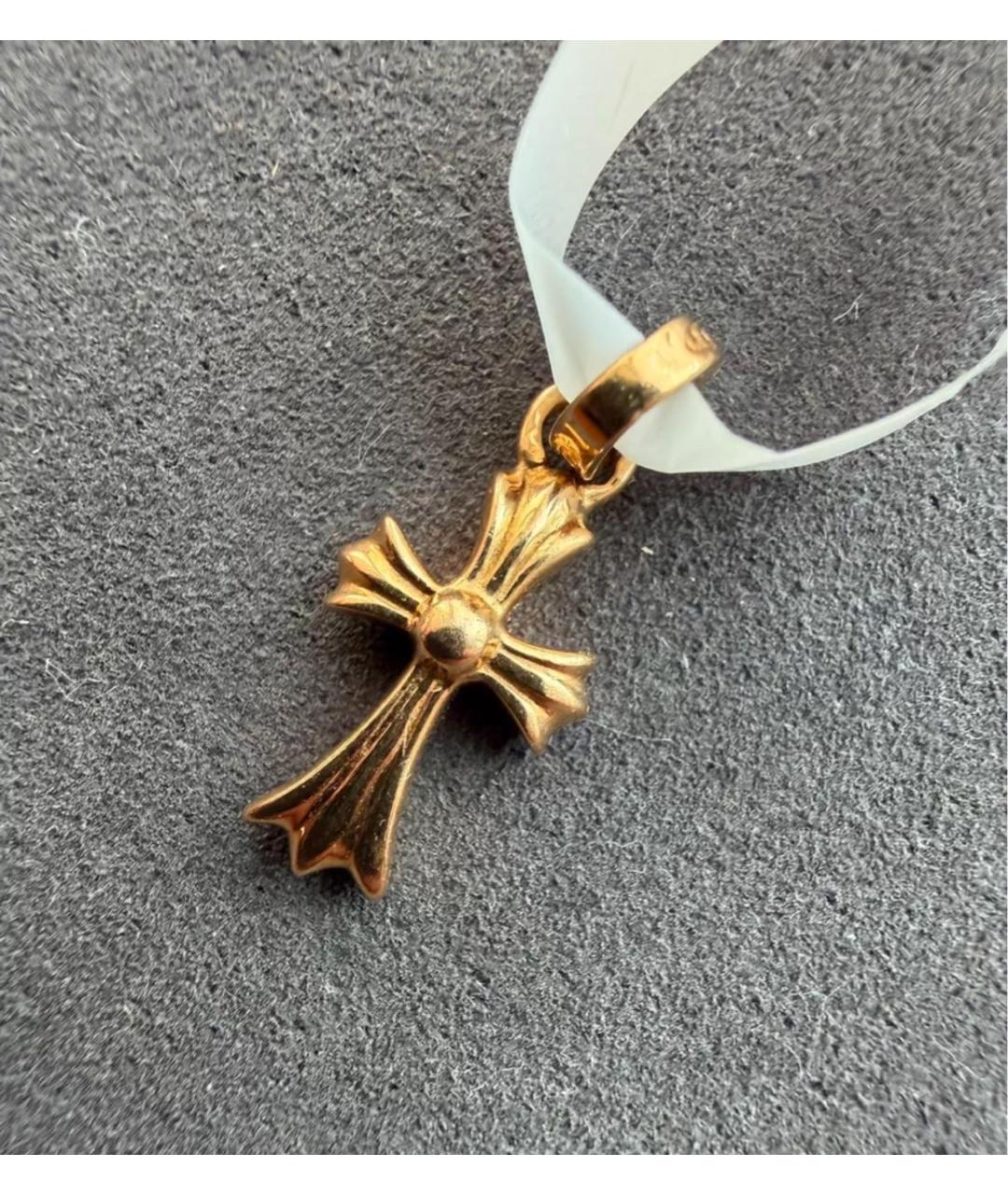 CHROME HEARTS Золотая цепочка/подвеска, фото 4