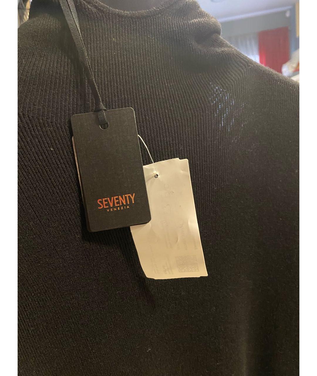 SEVENTY Черный джемпер / свитер, фото 2