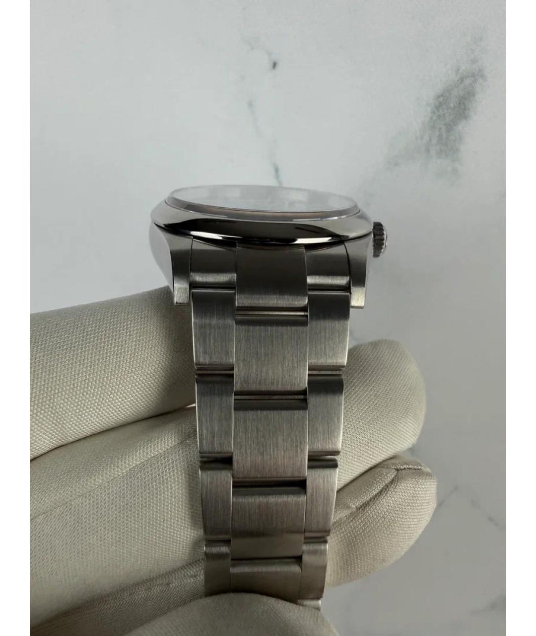 ROLEX Голубые металлические часы, фото 5