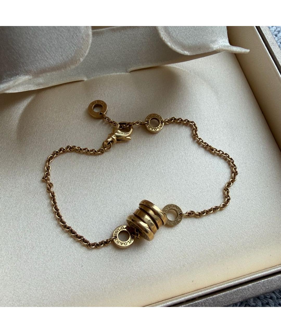 BVLGARI Золотой браслет из желтого золота, фото 7