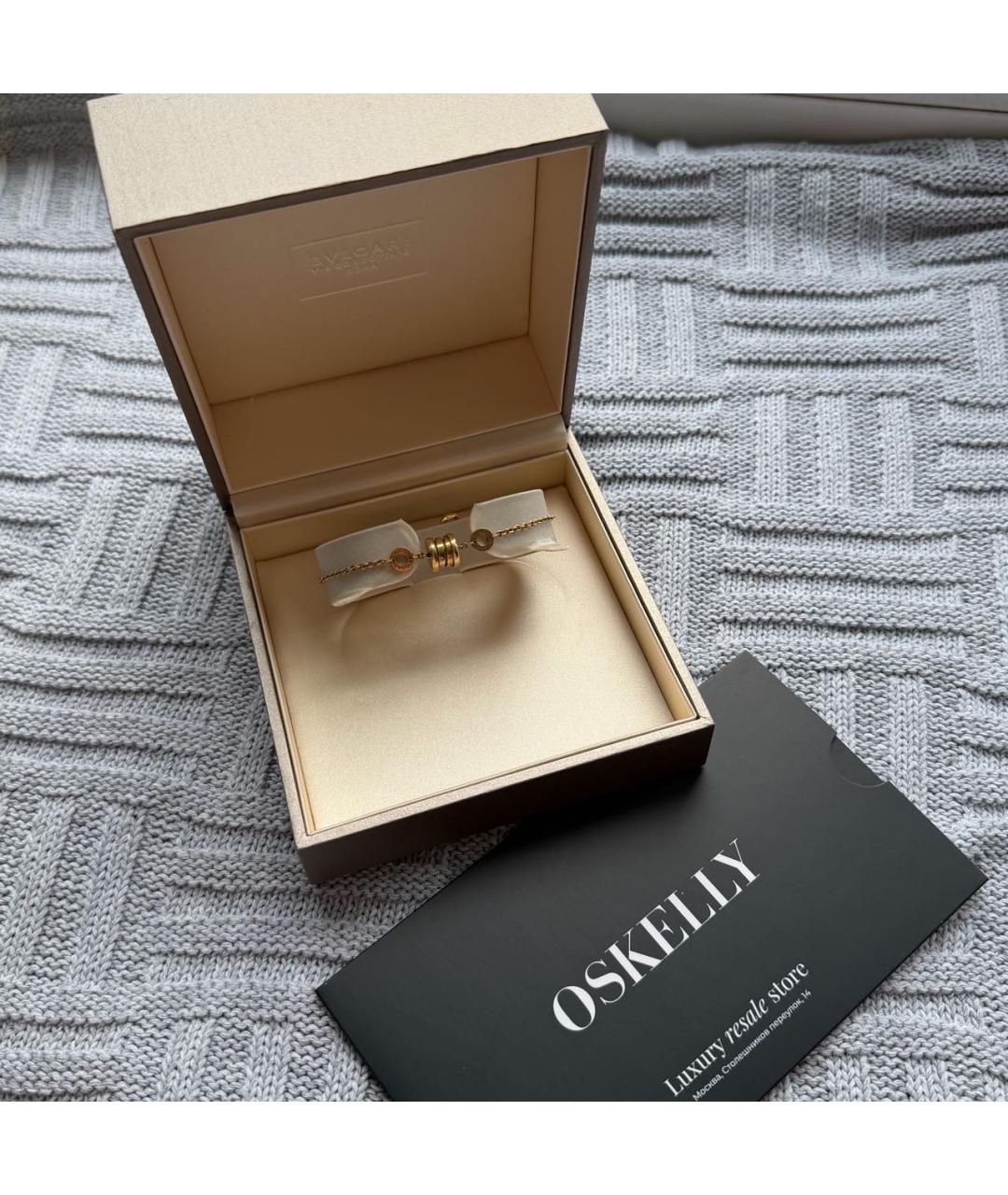 BVLGARI Золотой браслет из желтого золота, фото 2