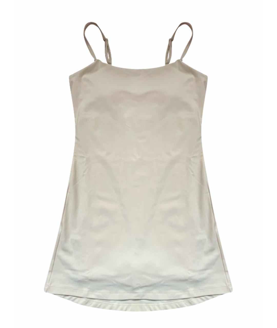 ALO YOGA Желтое полиэстеровое платье, фото 10