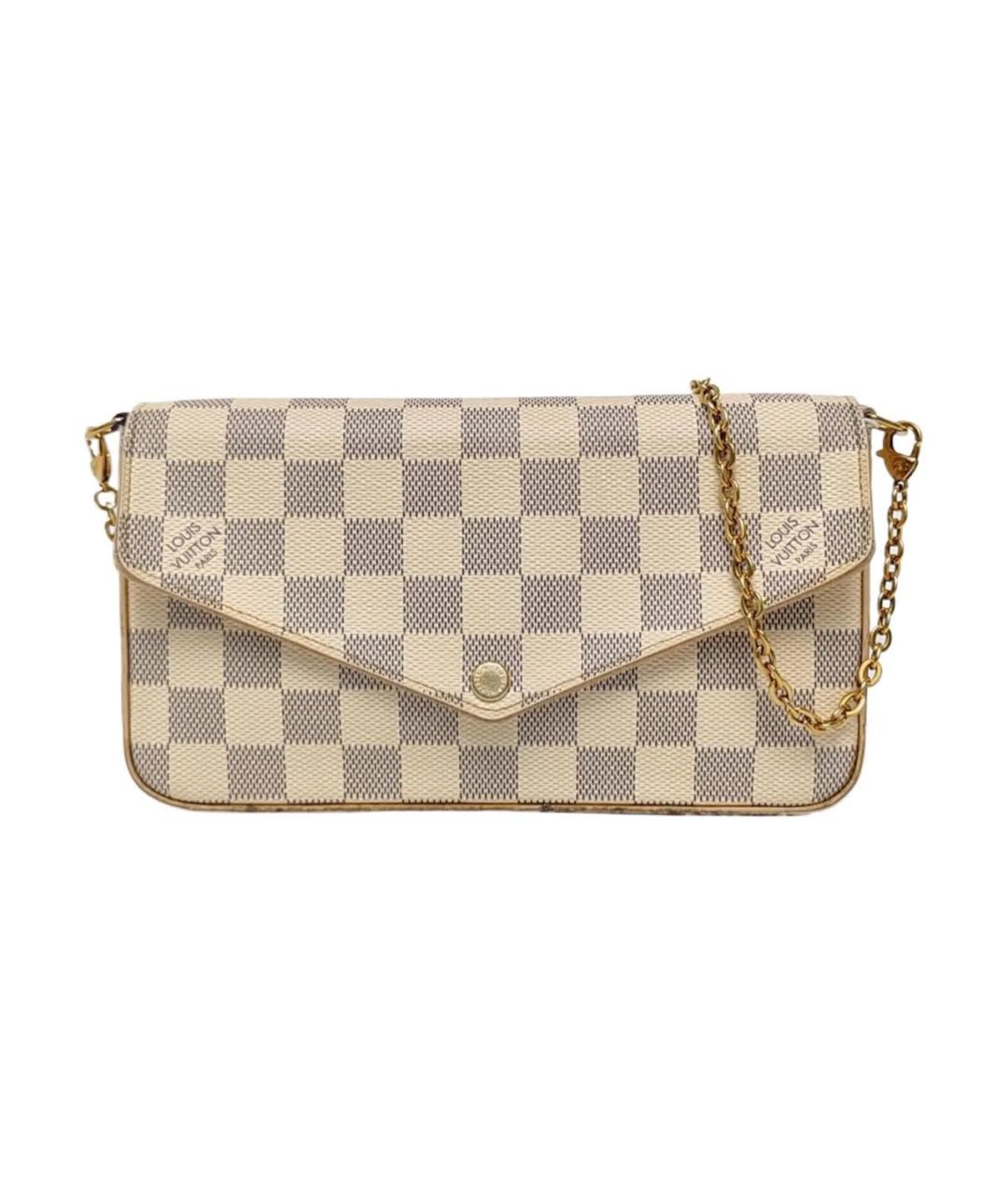 LOUIS VUITTON Бежевая сумка через плечо, фото 9