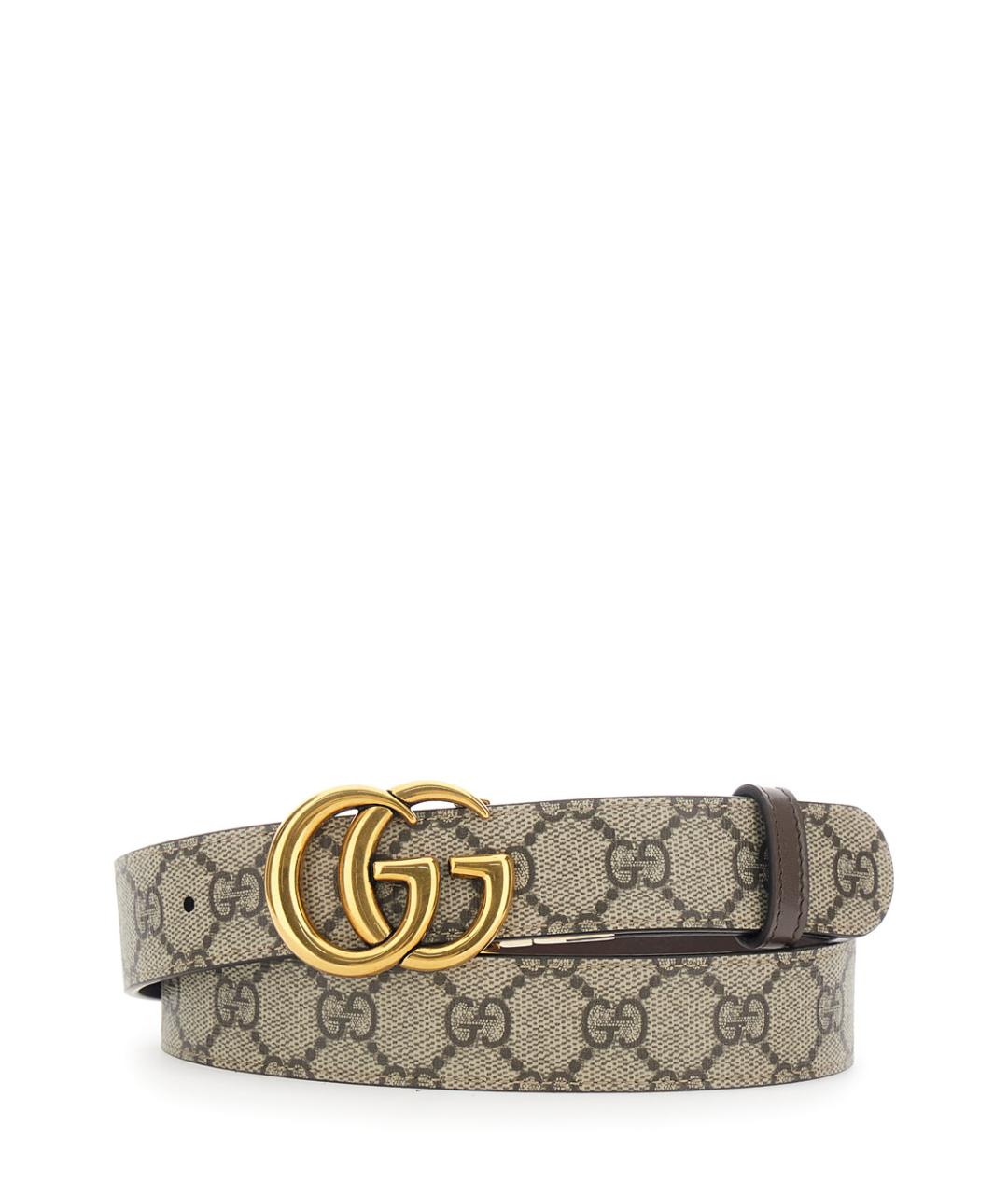 GUCCI Бежевый ремень, фото 1