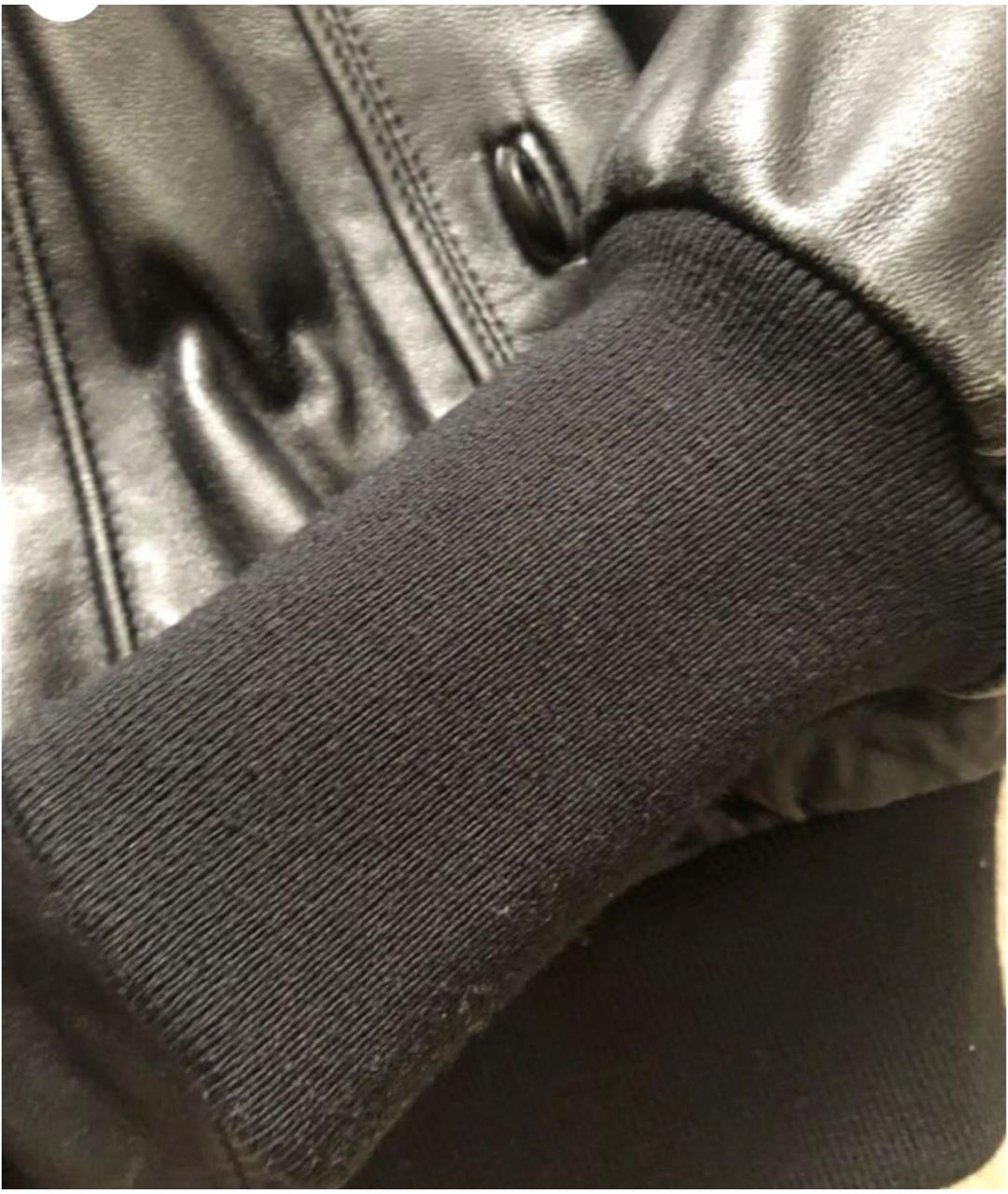 BALLY Черная кожаная куртка, фото 6