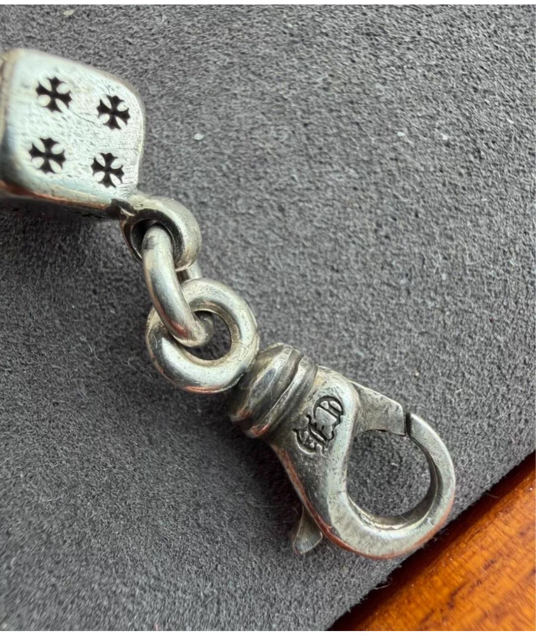 CHROME HEARTS Серебрянный браслет, фото 4