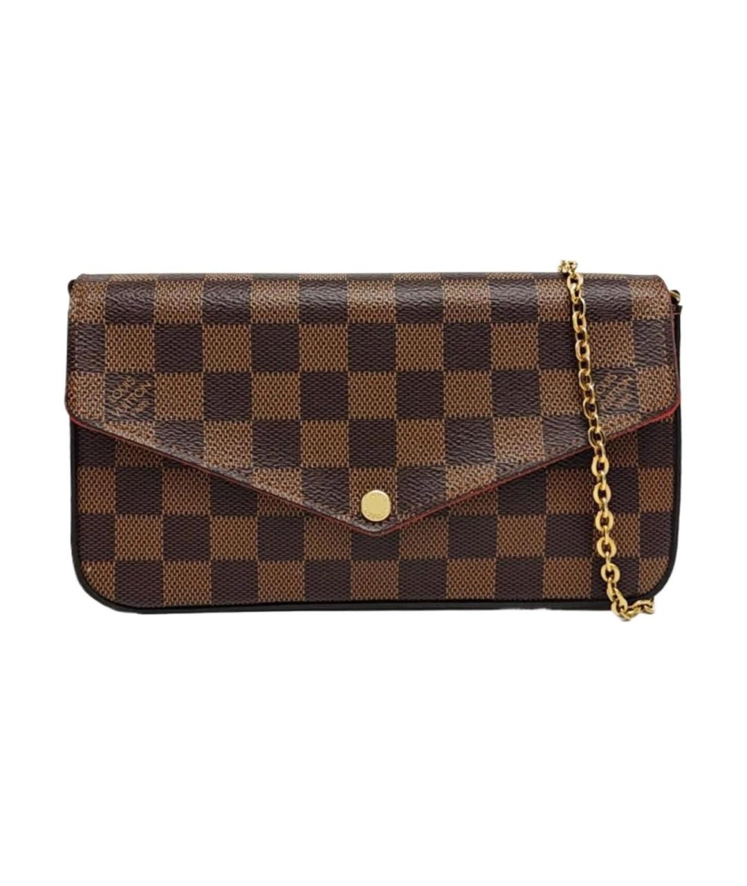 LOUIS VUITTON Коричневая сумка через плечо, фото 8