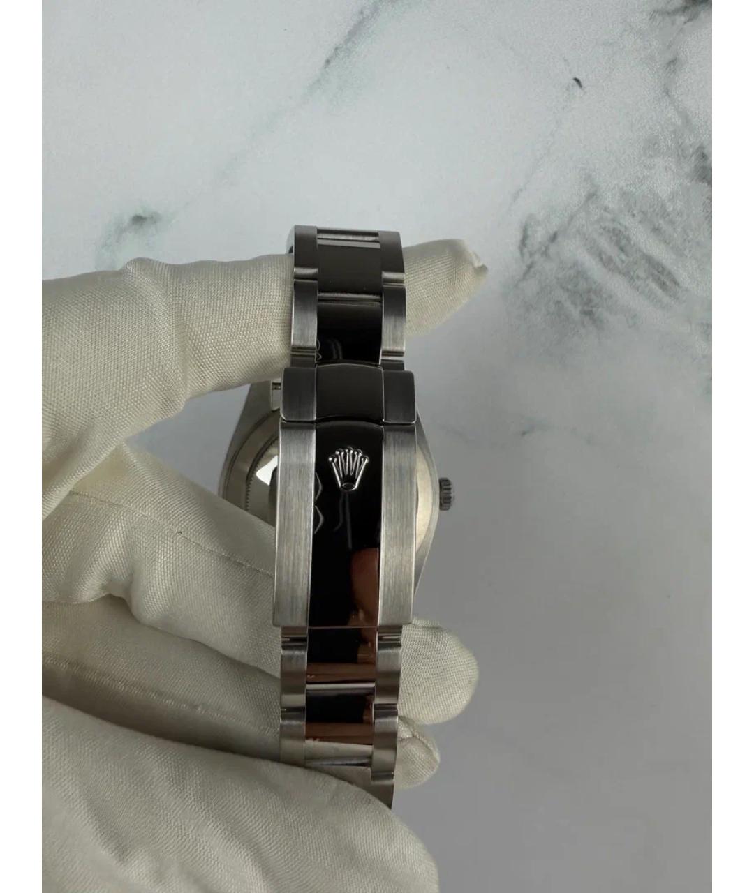 ROLEX Синие часы из белого золота, фото 8