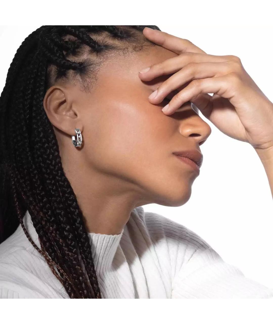 MESSIKA Серебряные серьги из белого золота, фото 4