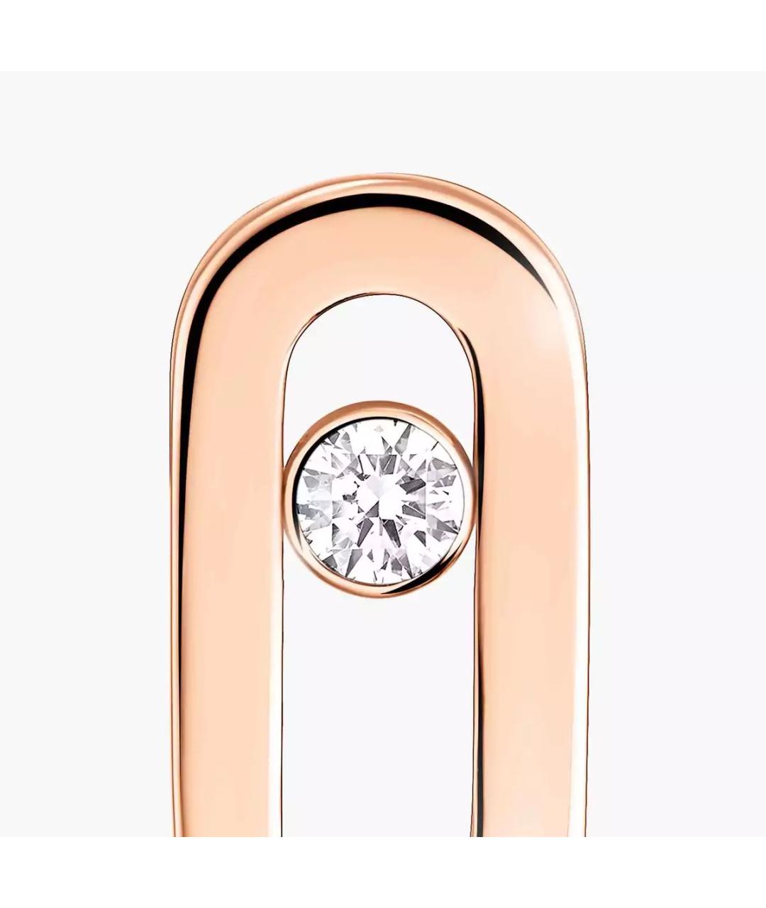 MESSIKA Бежевые серьги из розового золота, фото 4