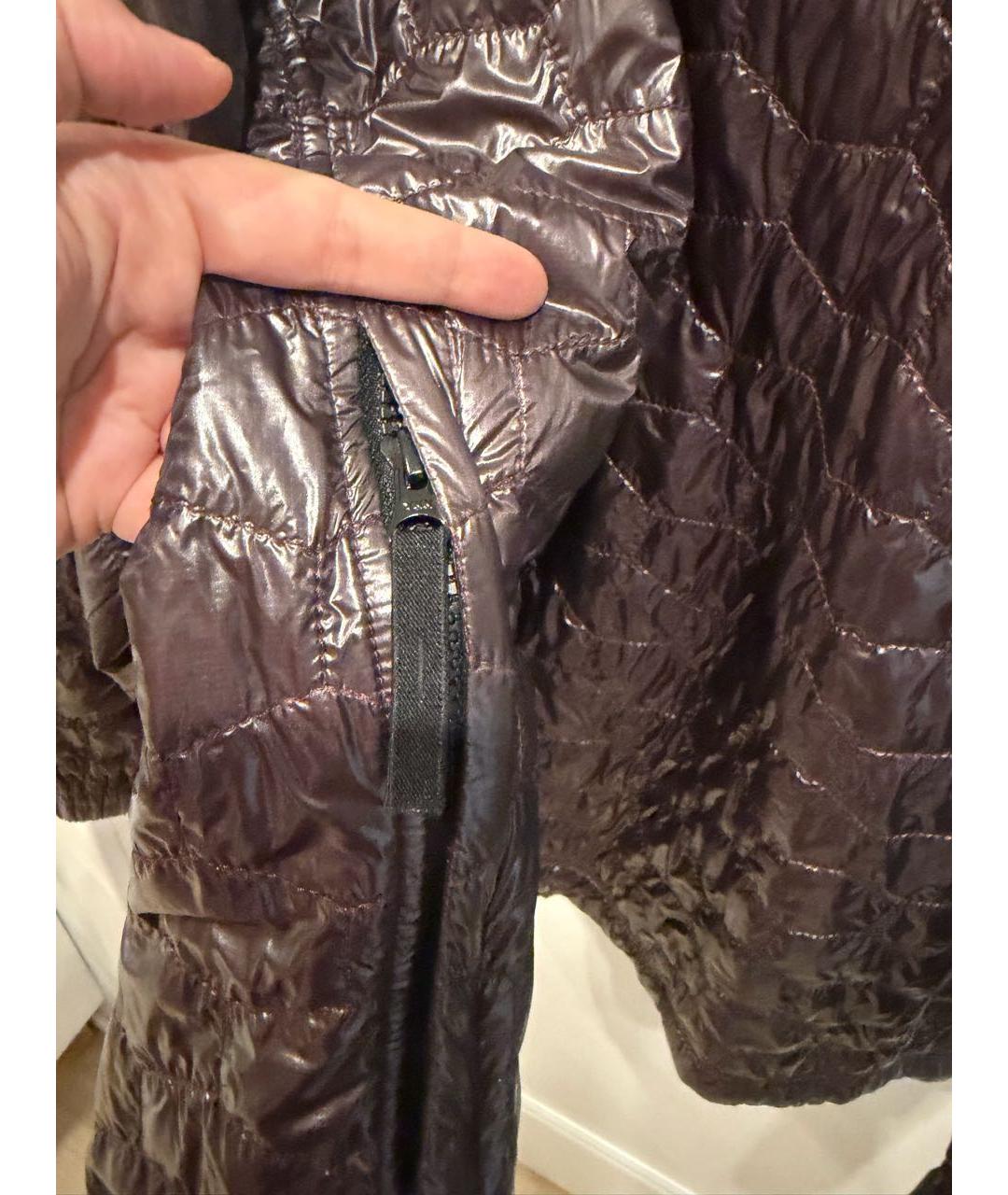 STONE ISLAND Фиолетовая синтетическая куртка, фото 4