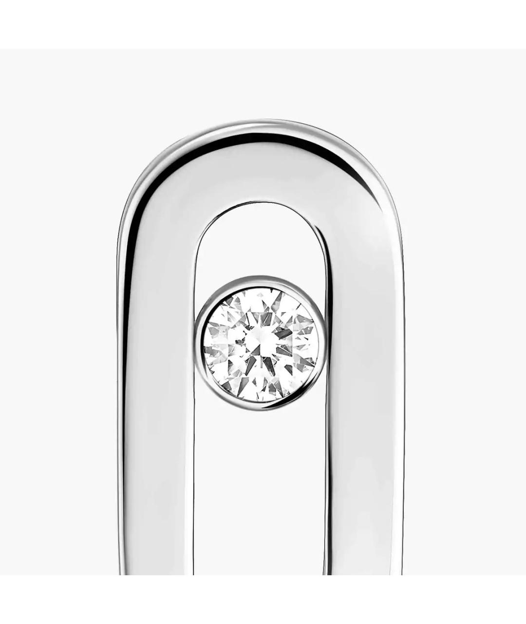 MESSIKA Серебряные серьги из белого золота, фото 4