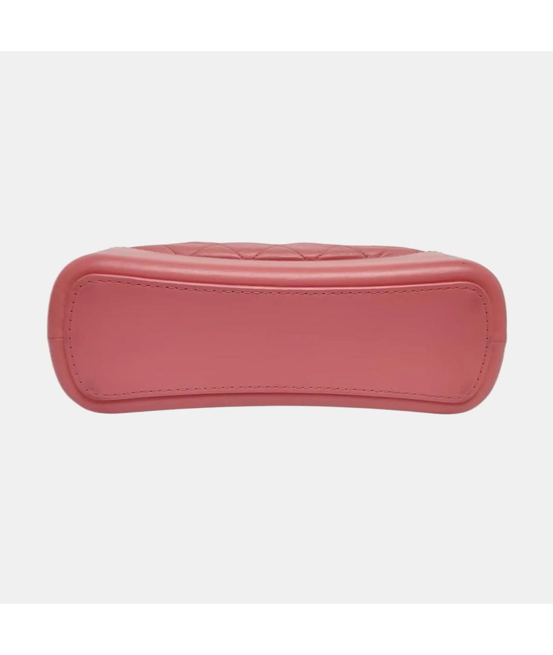 CHANEL Розовая кожаная сумка тоут, фото 4