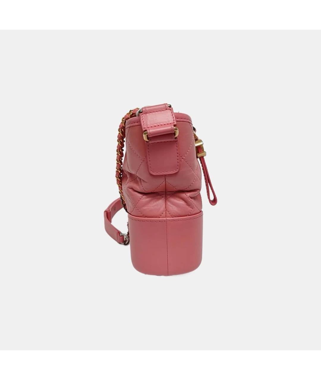 CHANEL Розовая кожаная сумка тоут, фото 3