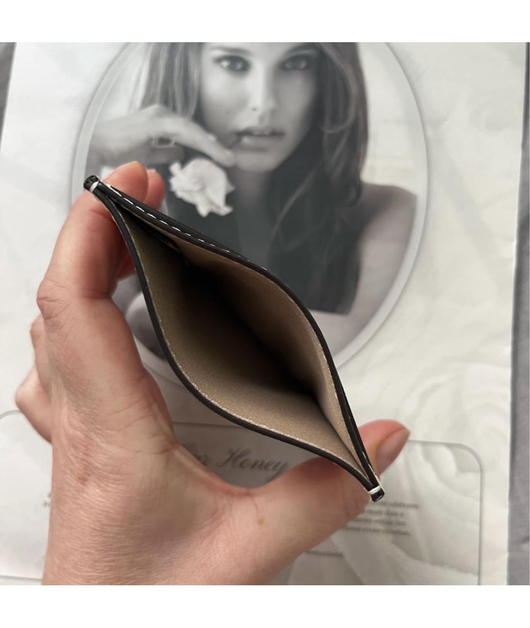 COACH Белый кожаный кардхолдер, фото 5