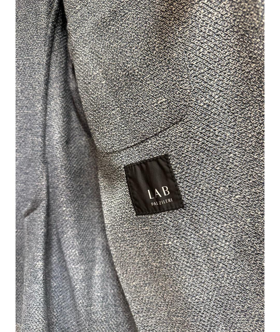 PAL ZILERI Голубой хлопковый пиджак, фото 3