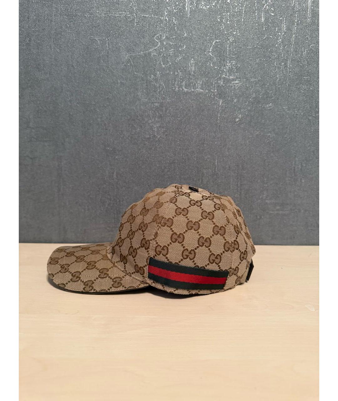 GUCCI Бежевая кепка/бейсболка, фото 3