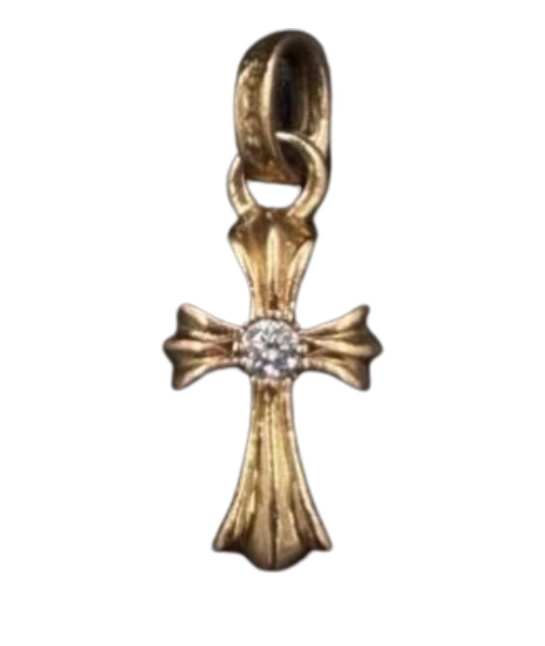 CHROME HEARTS Золотая цепочка/подвеска, фото 1