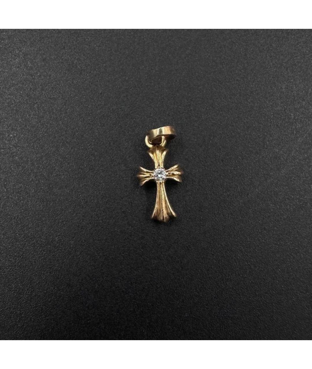 CHROME HEARTS Золотая цепочка/подвеска, фото 2