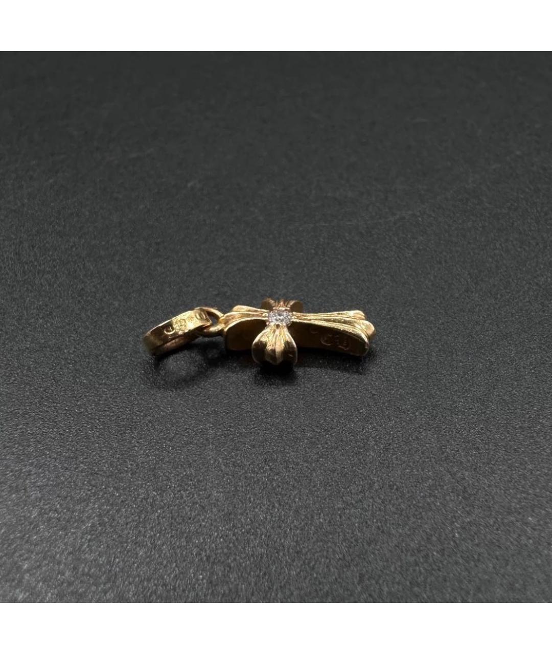 CHROME HEARTS Золотая цепочка/подвеска, фото 4