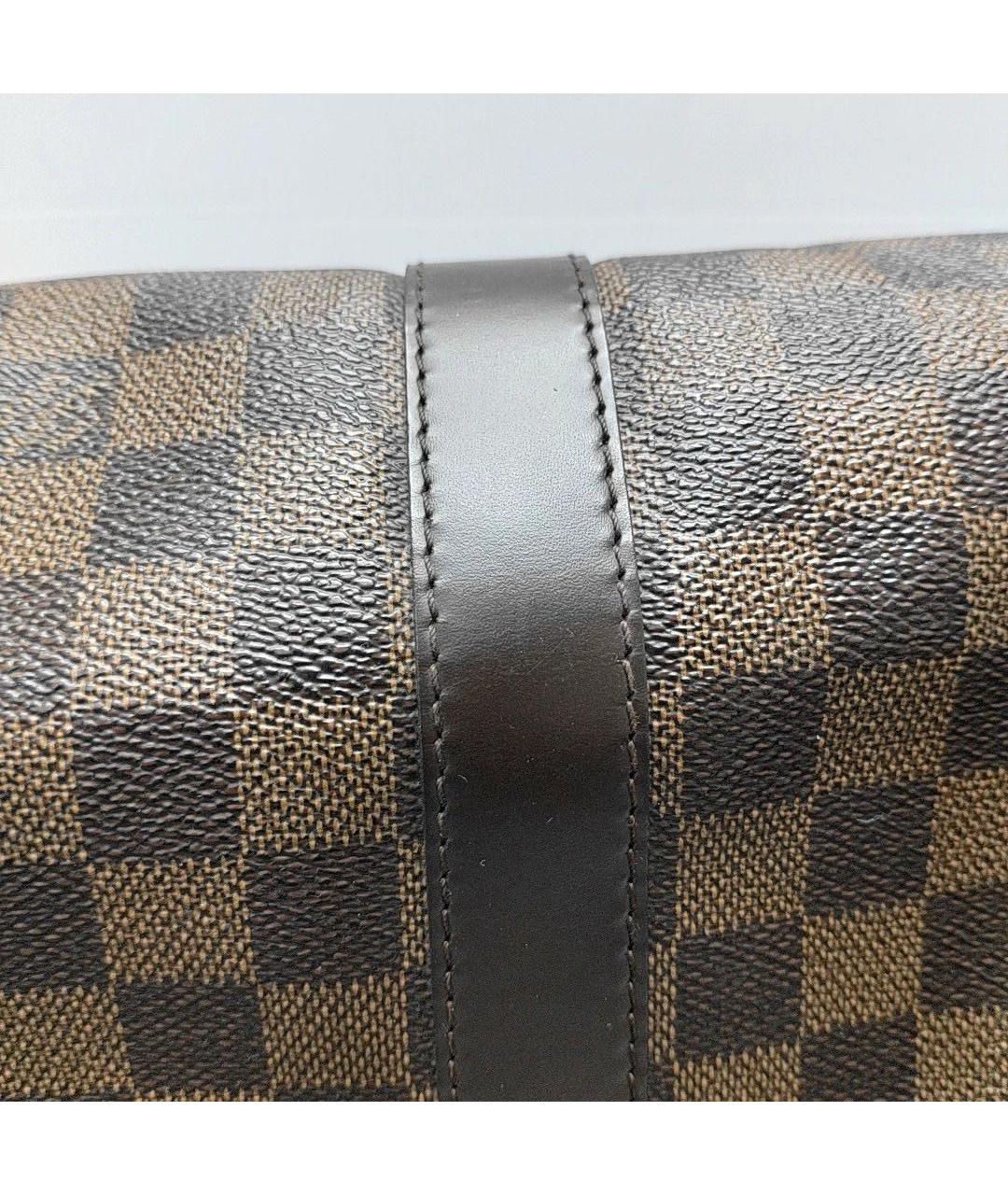 LOUIS VUITTON Коричневая дорожная/спортивная сумка, фото 5