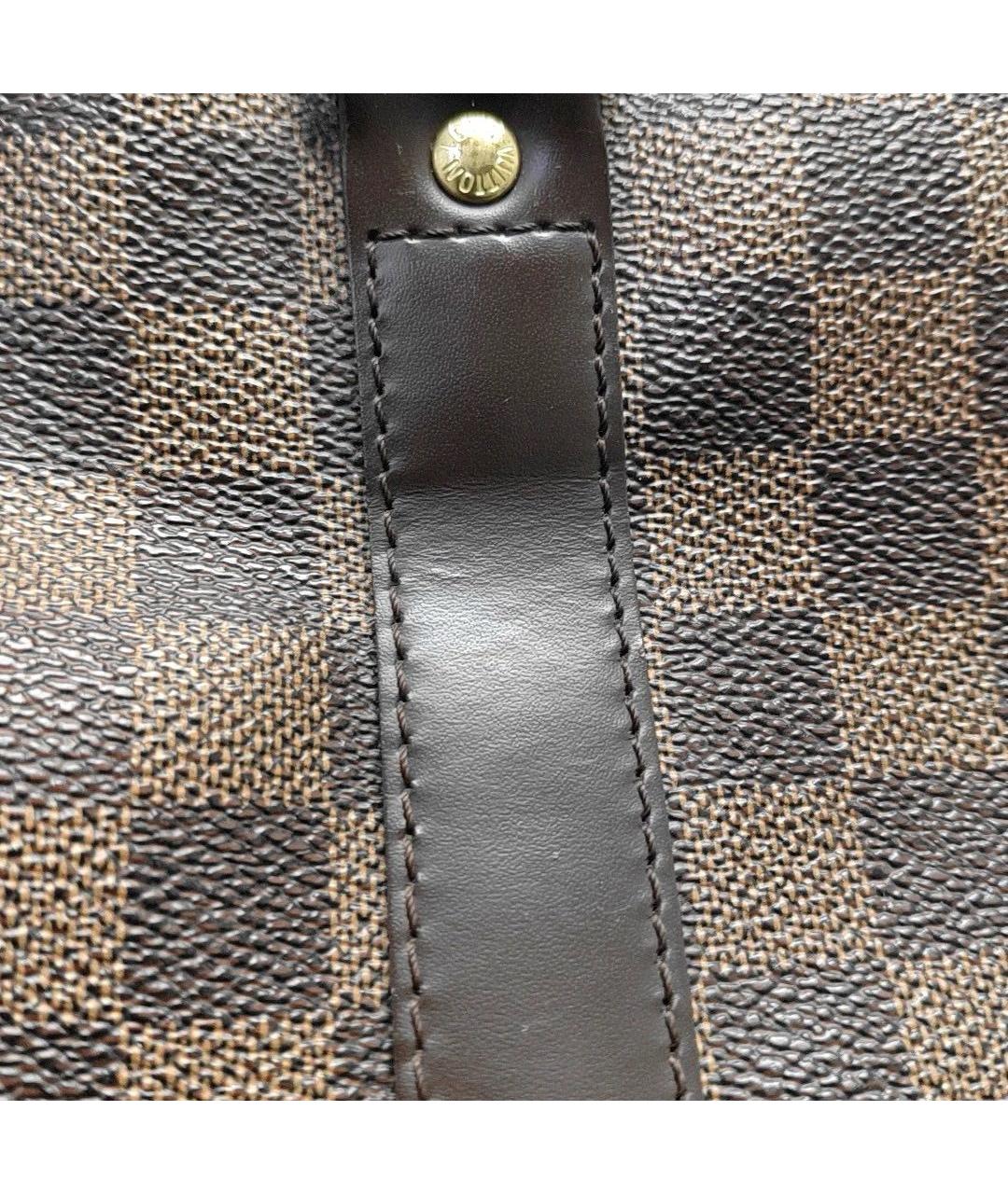 LOUIS VUITTON Коричневая дорожная/спортивная сумка, фото 6