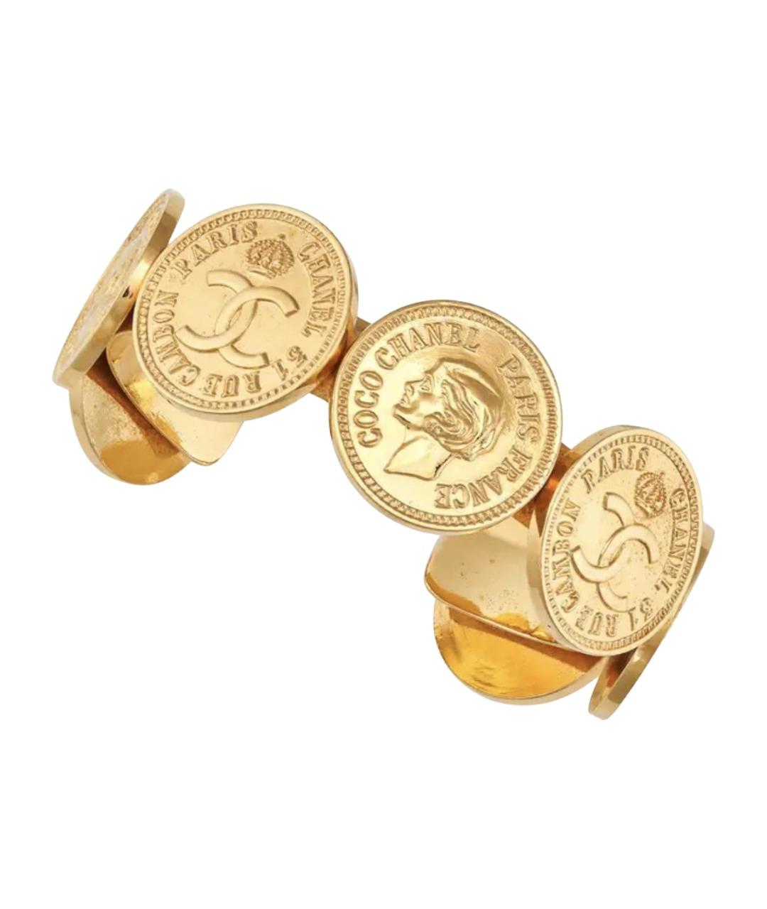 CHANEL Золотой браслет, фото 1