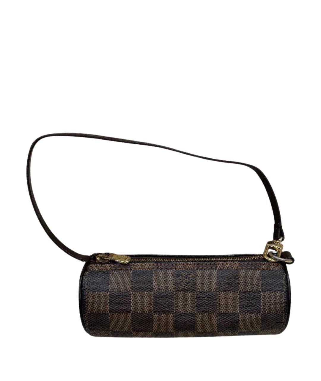 LOUIS VUITTON Коричневая сумка с короткими ручками, фото 1